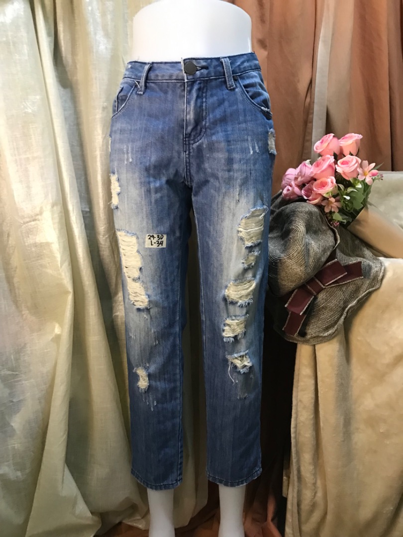 Pantalon Denim Zara Taille 44 - Occasion Très Bon état - Jeans Femme Classique