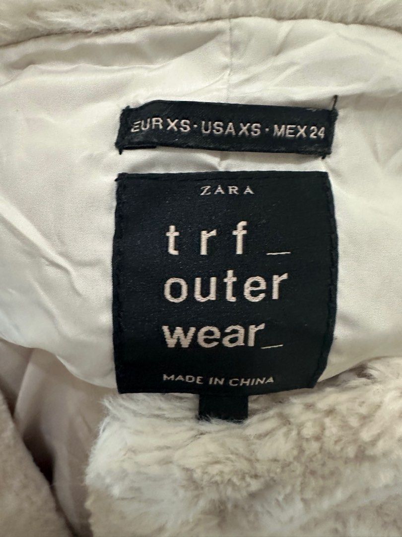 Zara Plush Faux Fur Coat, Women's Fashion, Coats, Jackets and Outerwear