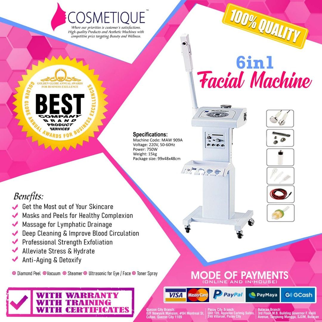 10 in 1 Facial Machine, Beauty & Personal Care, Face, Face Care on ...