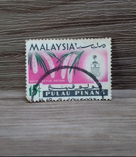 1965 15 C MALAYSIA ORCHID SERIES PULAU PENANG # 72