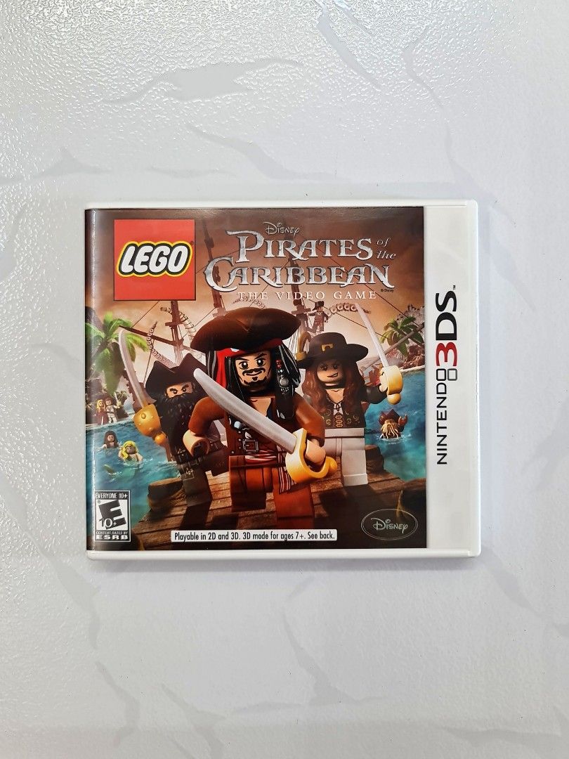 1Video Game for Nintendo 3DS Pirates of the Caribbean The Video