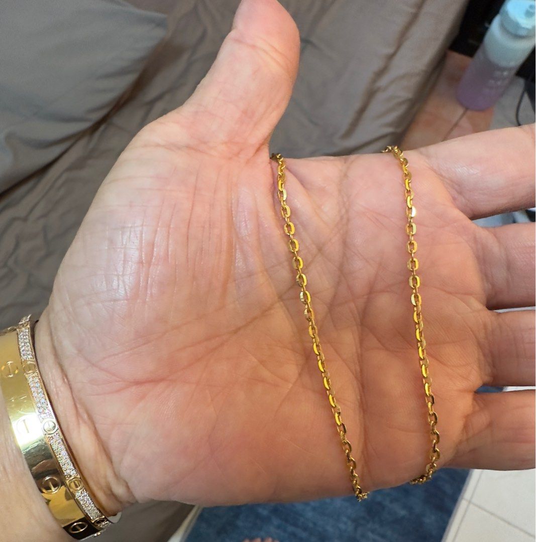 Gold necklace 10 on sale gram