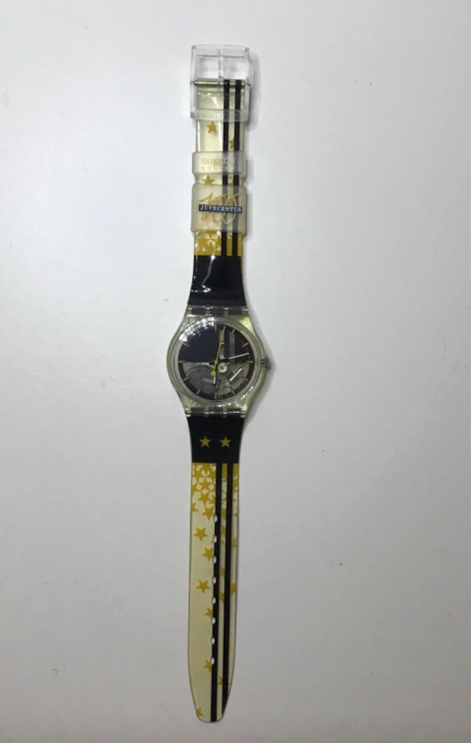 1997 Swatch Watch Access 100 Years Juventus Juvencentus SKZ106 Carousell