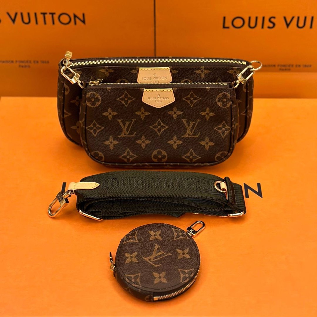 LV LV Unisex Easy Pouch On Strap Epi Embossed Supple Grained Cowhide  Leather Pink in 2023