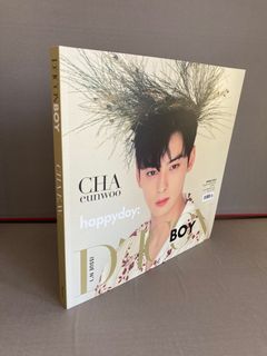 車銀優 DICON BOY ISSUE CHA EUNWOO happyday  : PB 雜誌
