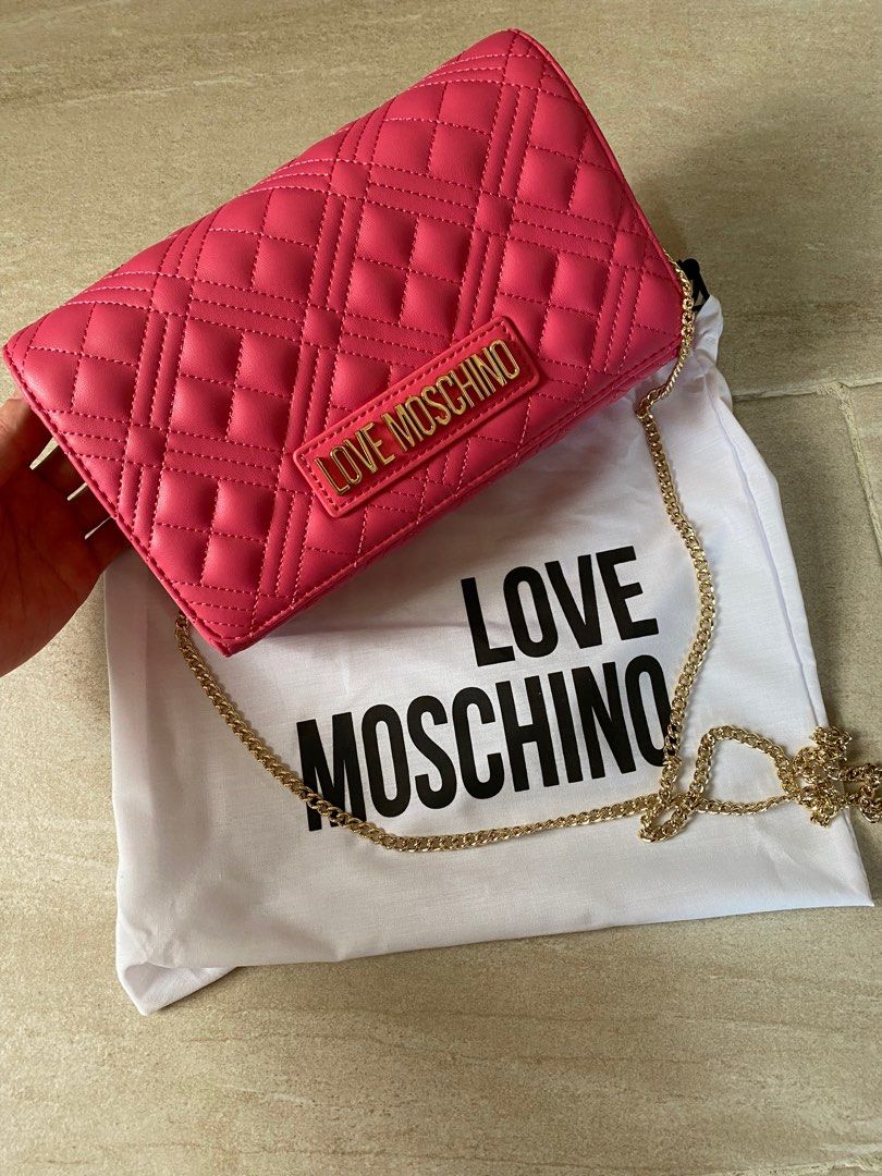全新 Love Moschino Bag 500, 名牌, 手袋及銀包 Carousell