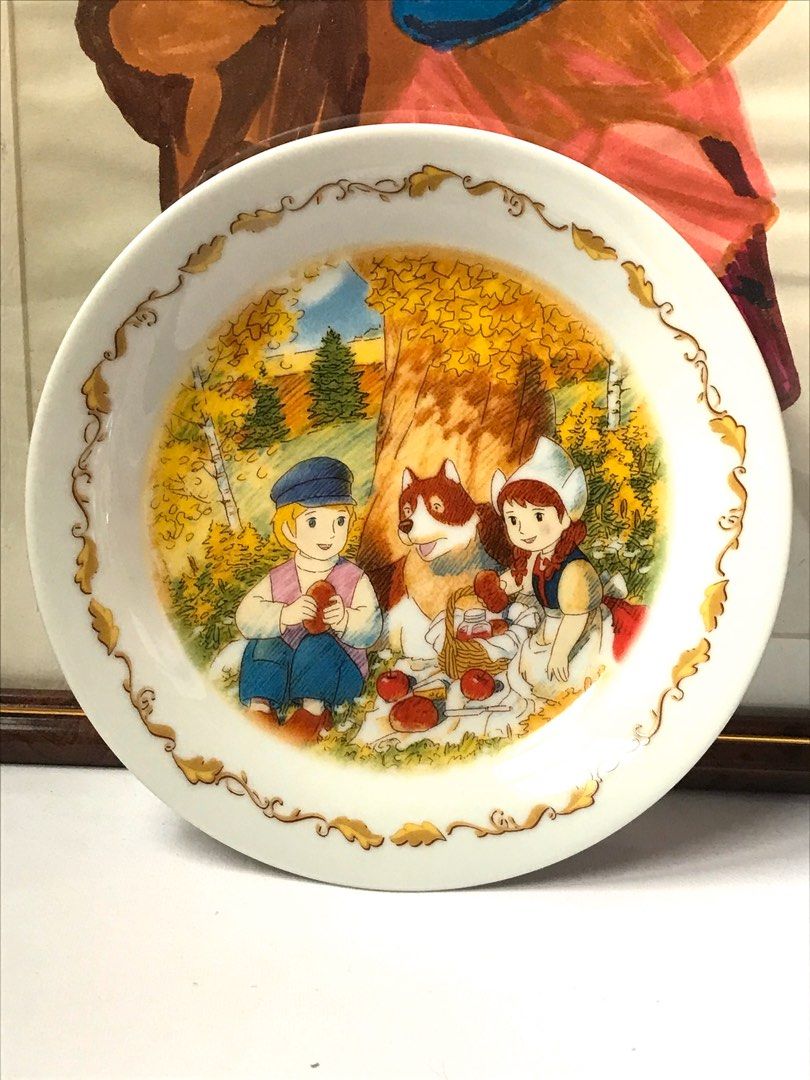 A Dog of Flanders Collectible Limited Edition Deco Plates by
