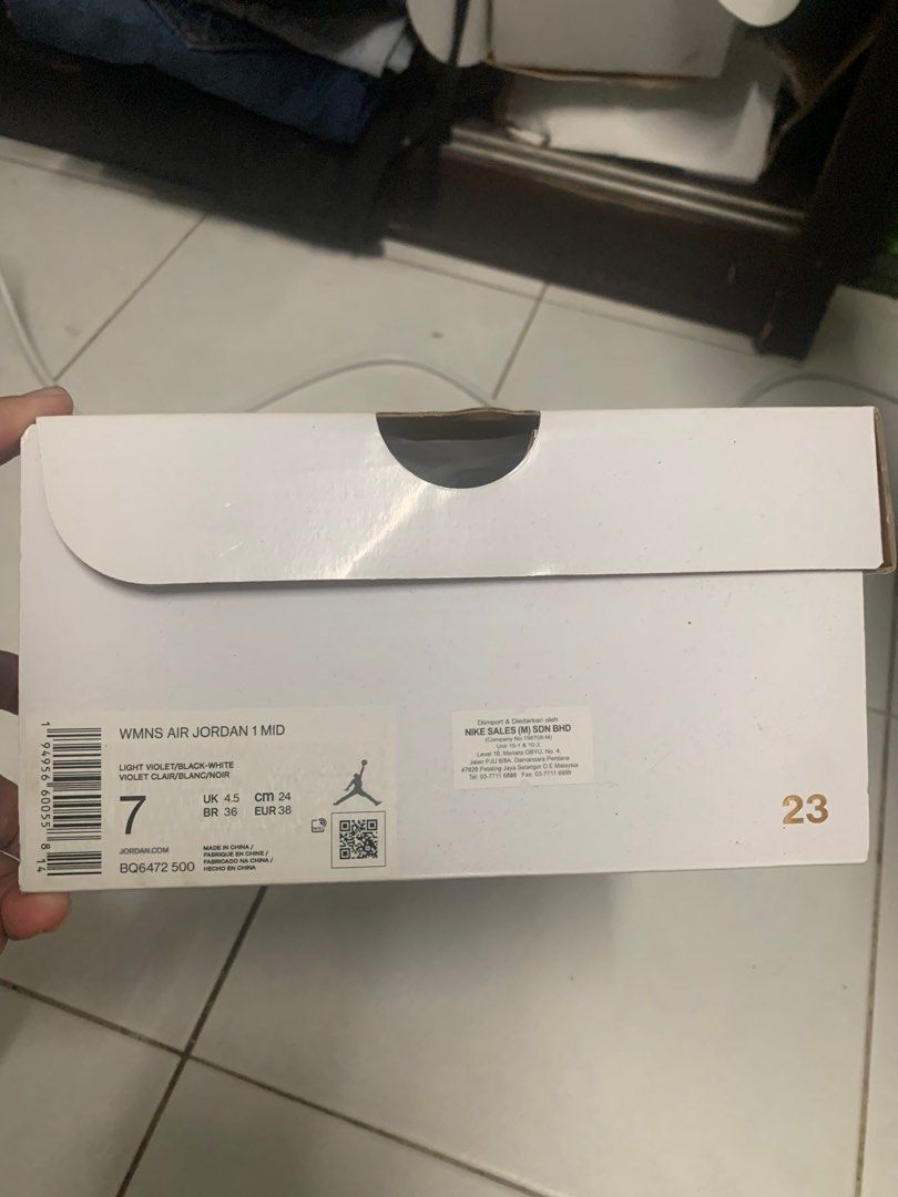 Air Jordan 1 Barely Rose Women s Fashion Footwear Sneakers on