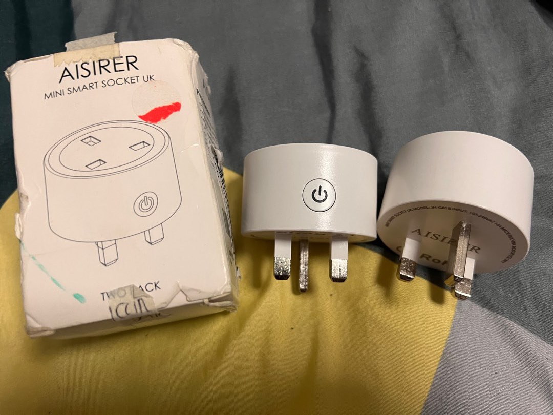 Aisirer Smart Wifi Plug 2nos TV Home Appliances Electrical