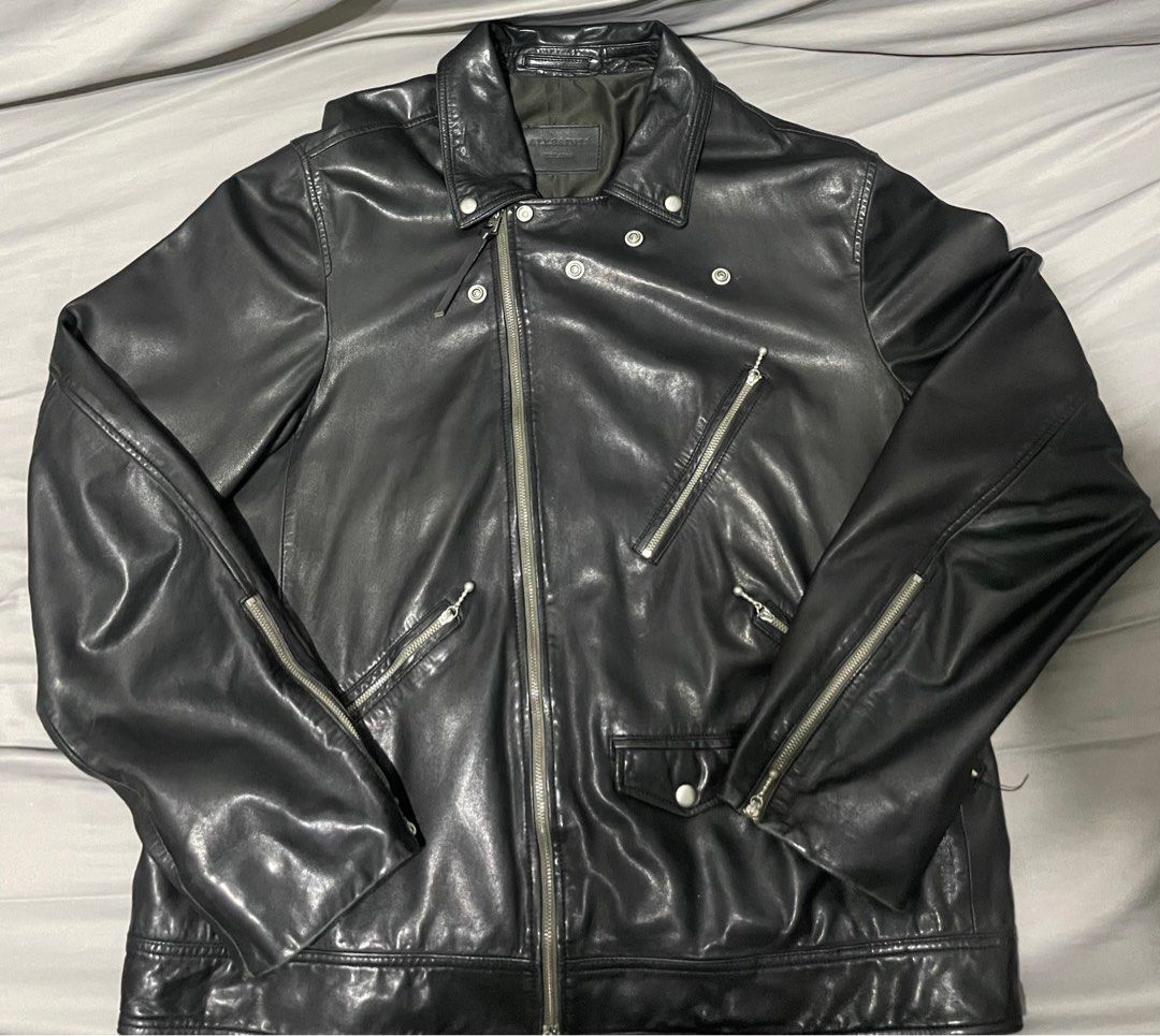Allsaints holt biker jacket XXL