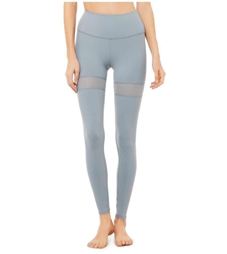 Alo Yoga Thigh High Legging in Blue Haze XS