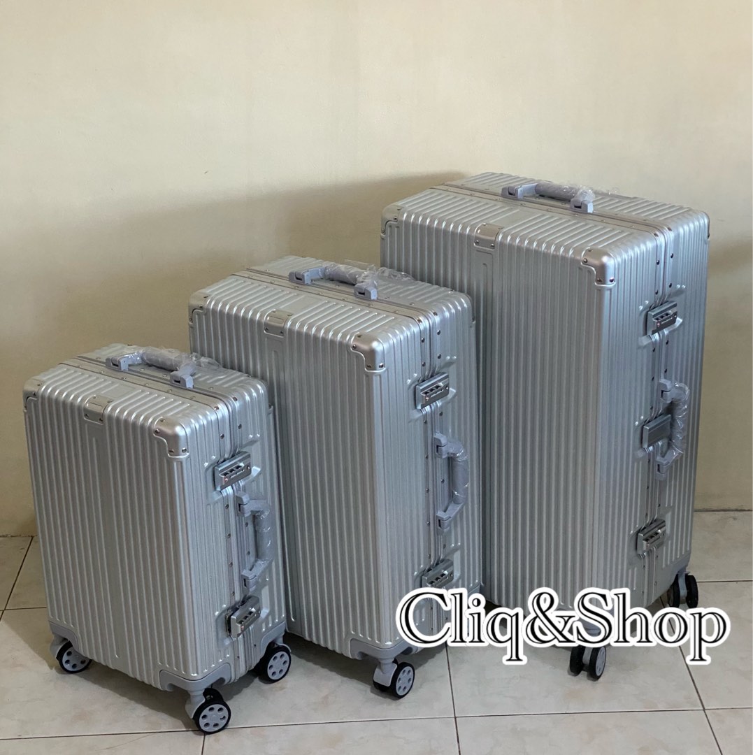 Aluminum frame suitcase new arrivals