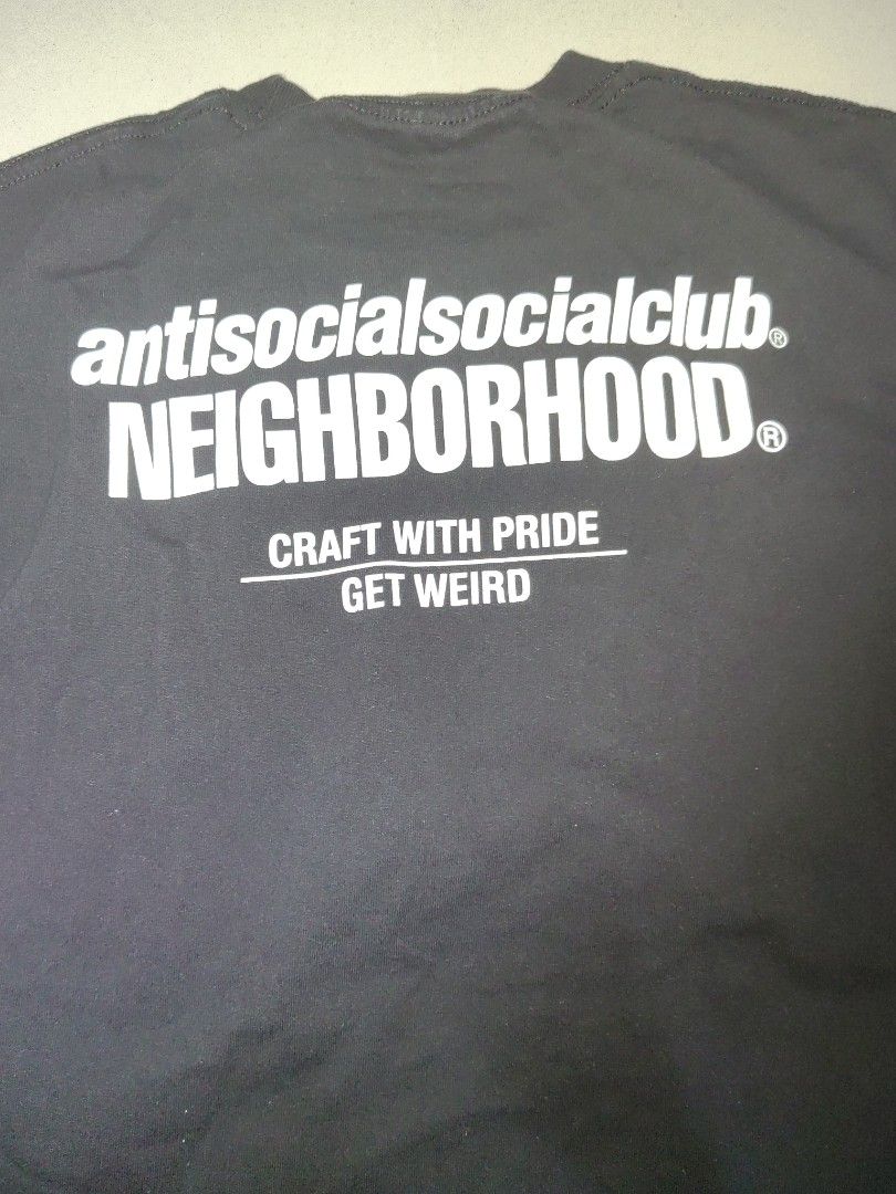 Anti Social Social Club Neighborhood Tee (Category: Tshirts & Polo Shirts ) located in Mabalacat. Submitted by Morphine_circle (Listing ID 1214639288, Image 3). Description: Not sure if authentic.