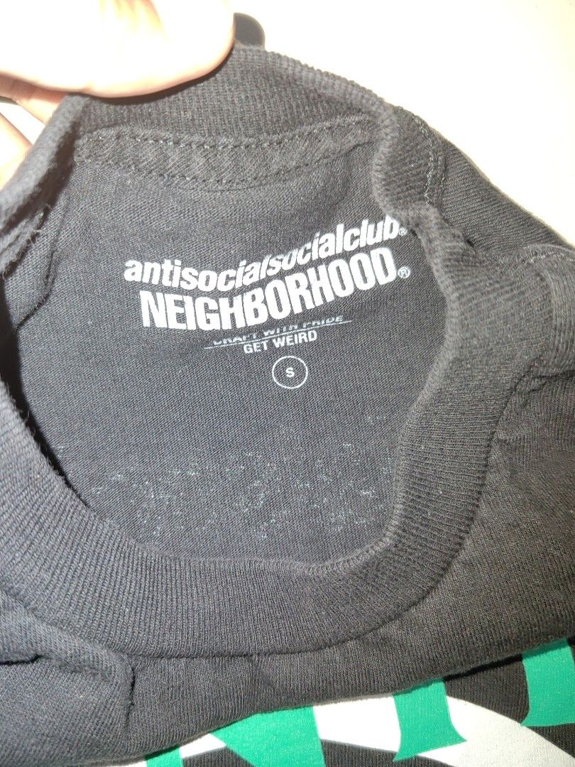 Anti Social Social Club Neighborhood Tee (Category: Tshirts & Polo Shirts ) located in Mabalacat. Submitted by Morphine_circle (Listing ID 1214639288, Image 2). Description: Not sure if authentic.