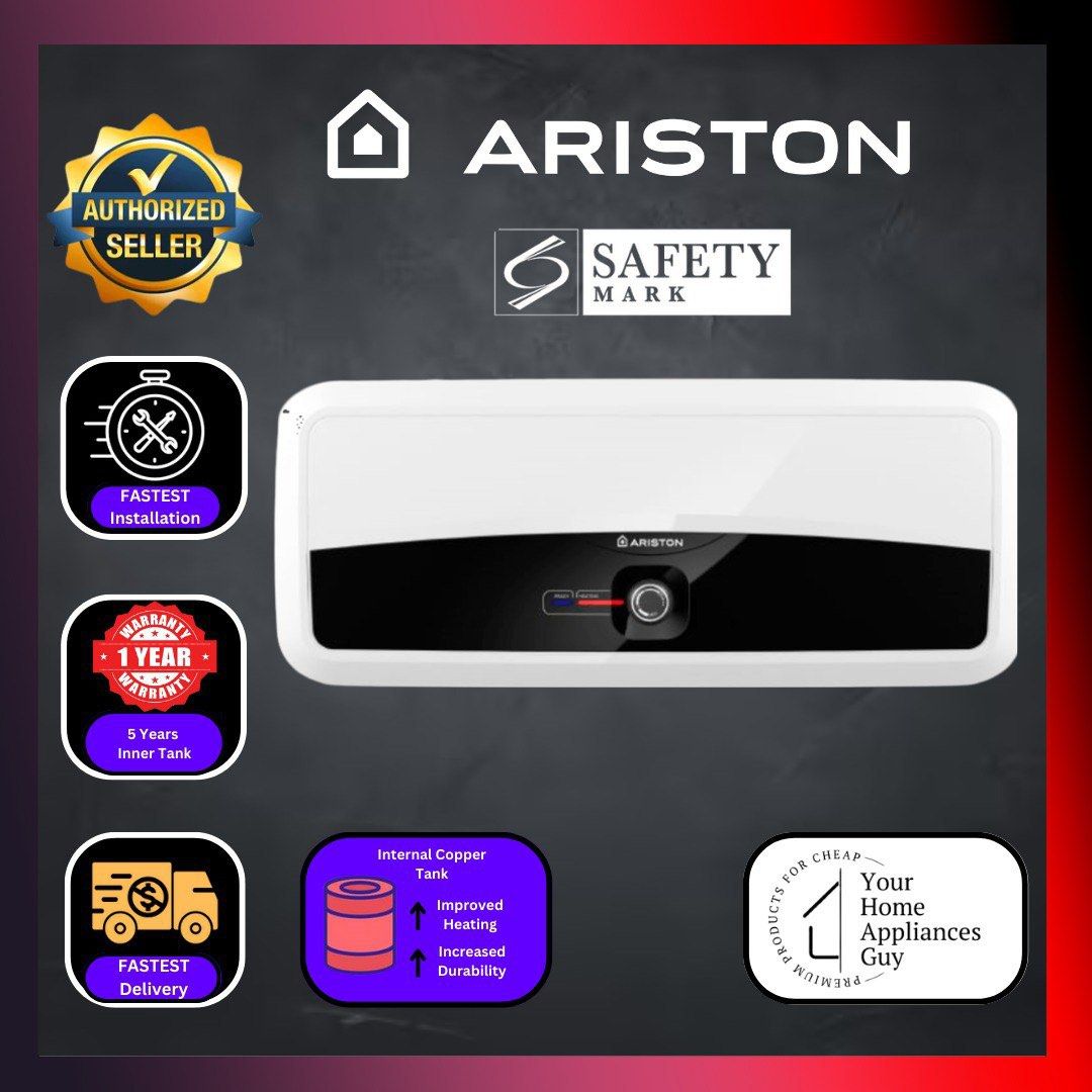 Ariston Storage Heater 20L Andris Slim RS, TV u0026 Home Appliances, Water  Heater u0026 Instant Showers on Carousell