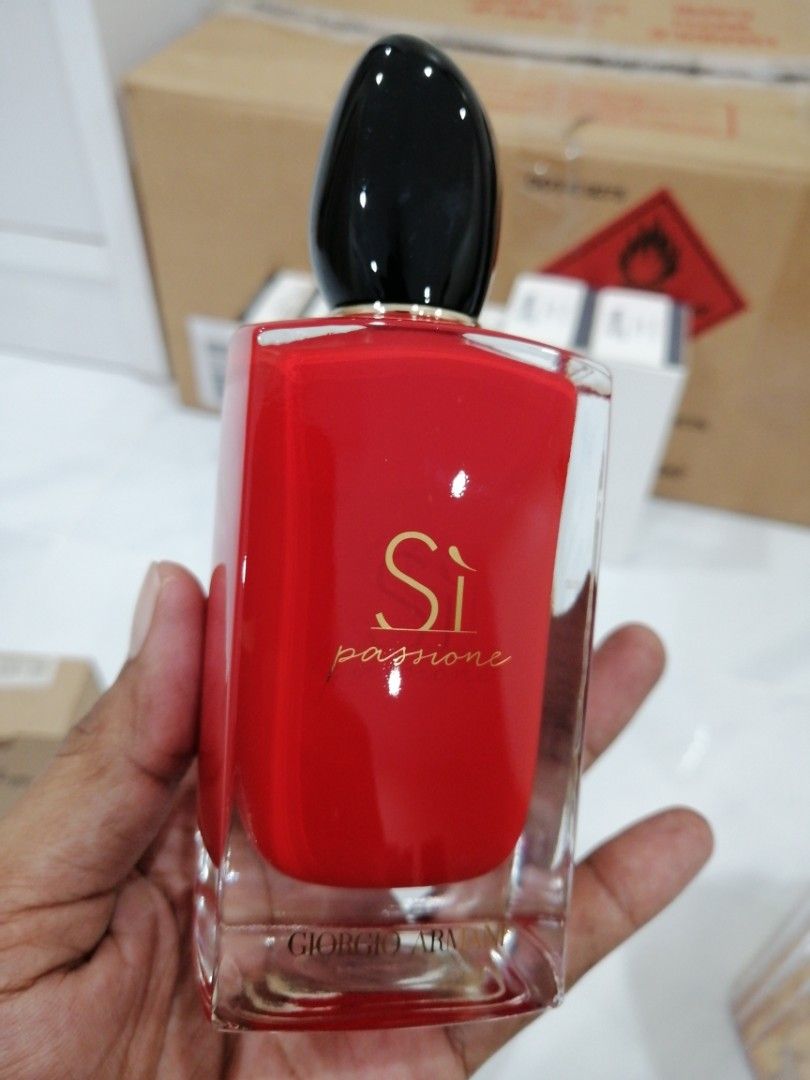 Armani sì passione hotsell tester