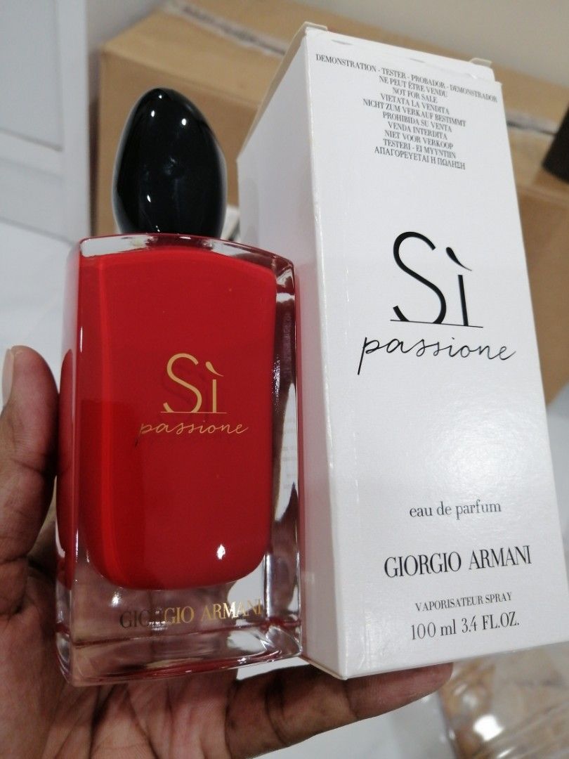 Armani si 100ml hotsell tester