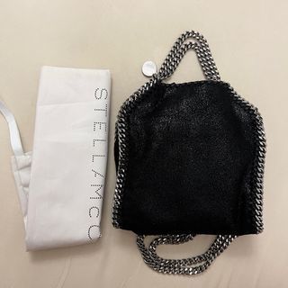 authentic excellent stella mccartney falabela tiny (db, bag)