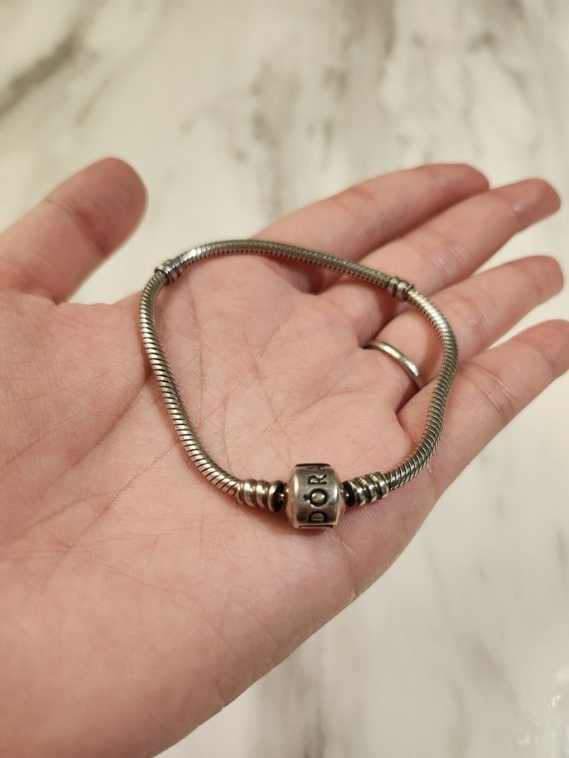 Authentic Pandora snake bracelet, Women's Fashion, Jewelry & Organisers