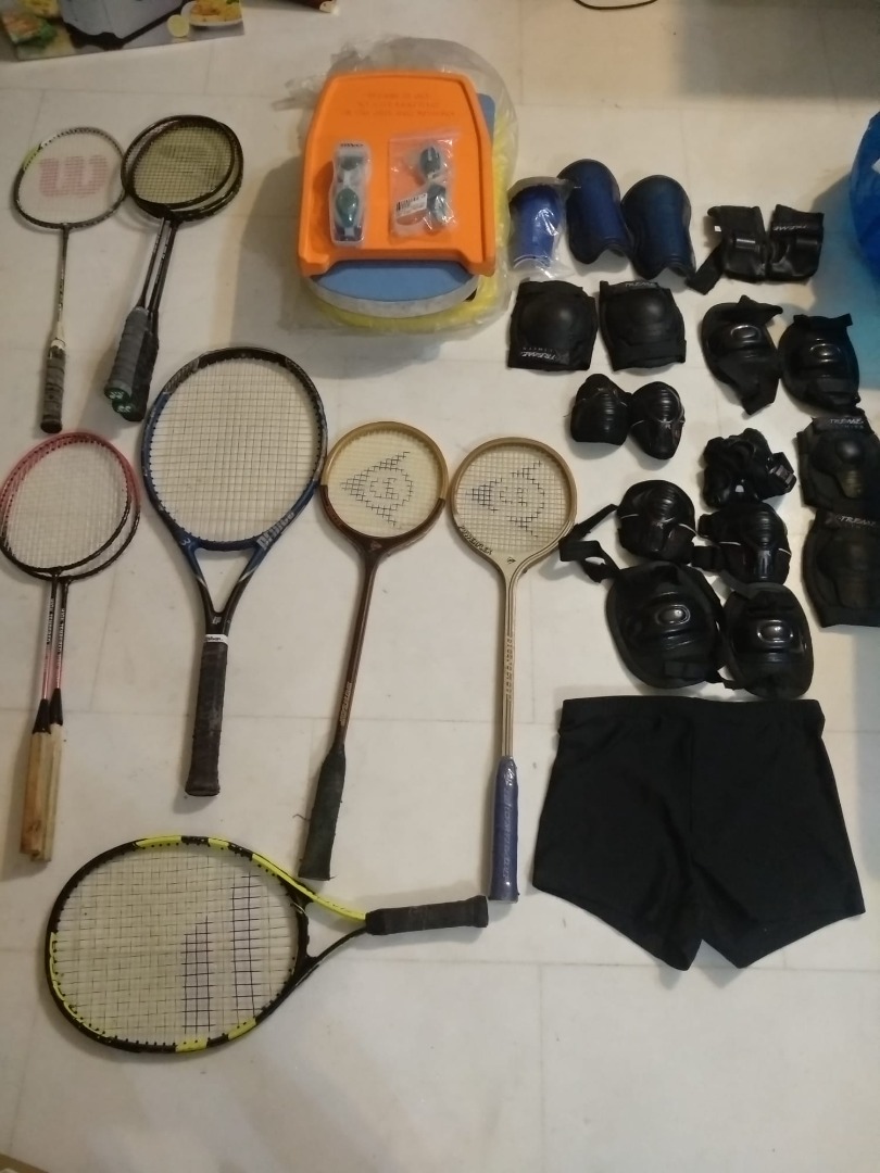 Babolat Wilson Prince Yonex badminton tennis Dunlop squash racket