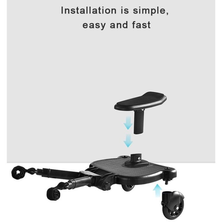 Pram standing platform store