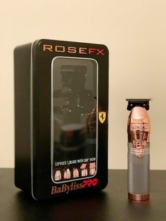 Babyliss Pro FX787RG Skeleton Cordless Trimmer - ROSE GOLD NEW