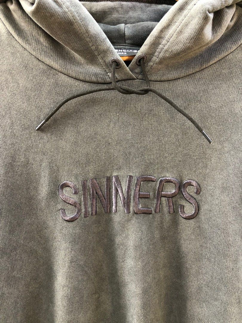 Balenciaga sinners clearance hoodie grey