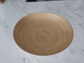 Bamboo salad bowl