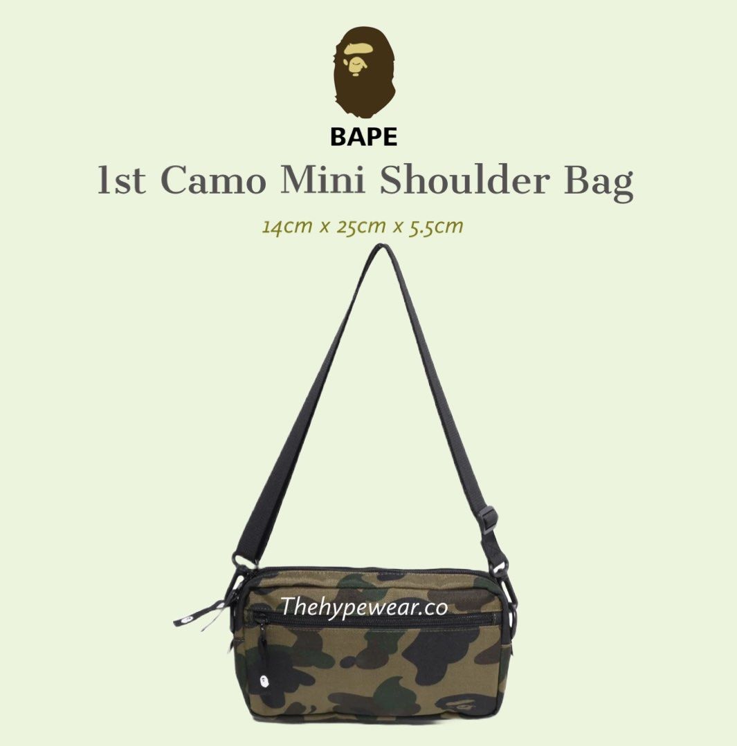 Bape 1st camo mini shoulder bag store
