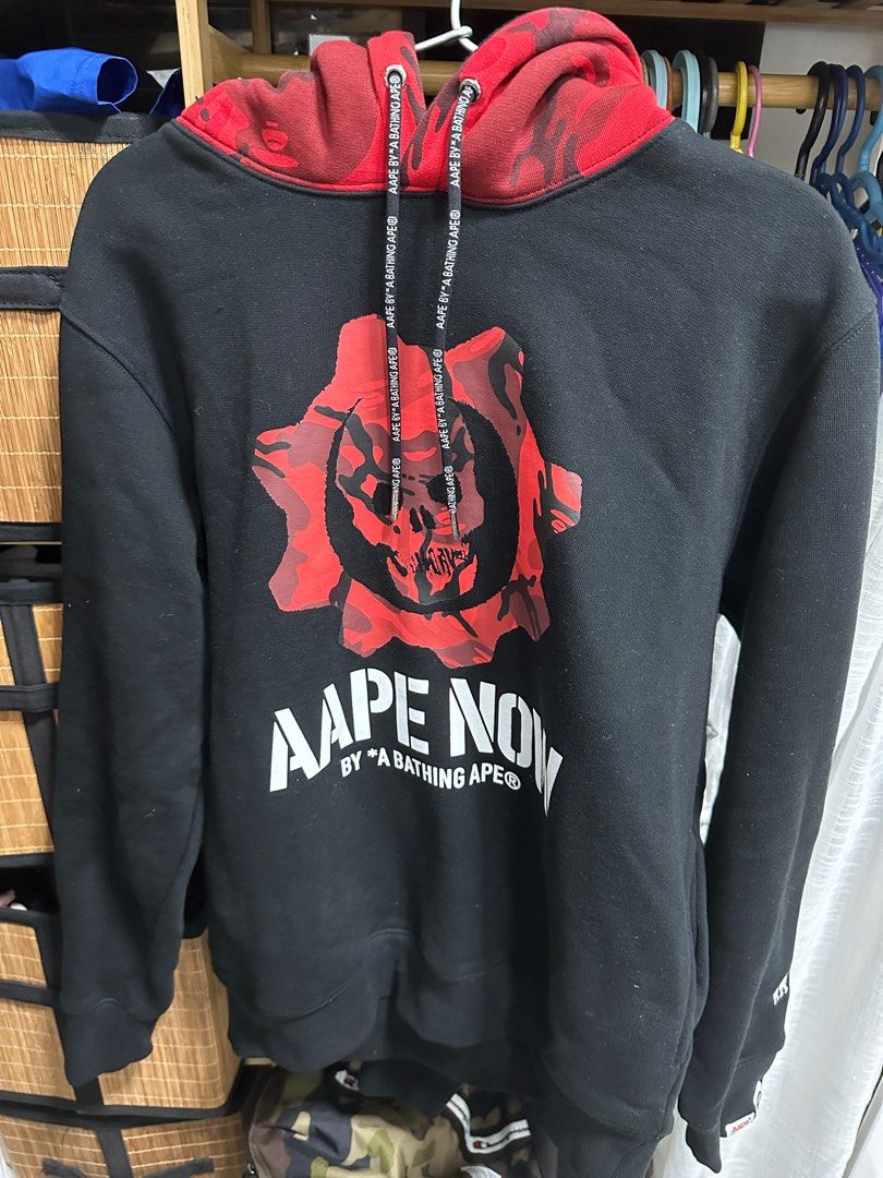 Aape hotsell gears hoodie