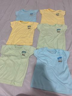 BARU ambil semua 6 pcs baju bayi merk one baby size Xl 6-12 bulan