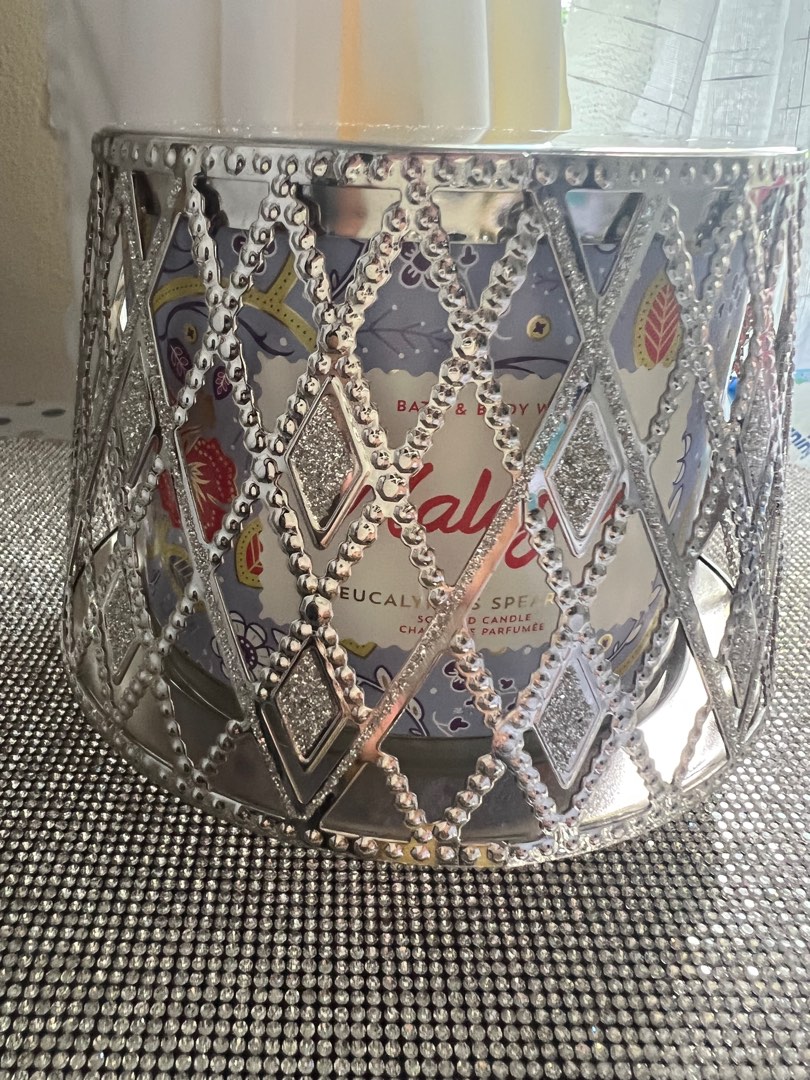 Bath Body Works Candle Holder, Beauty & Personal Care, Fragrance