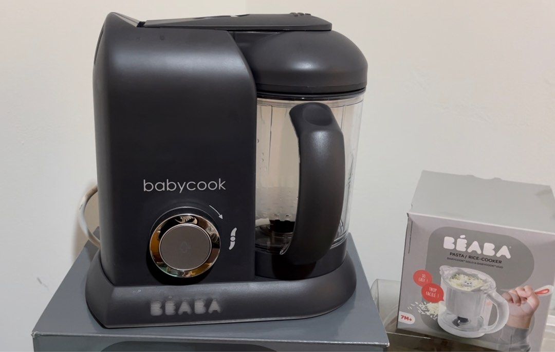 BEABA babycook solo 4in1 (warranty still available) free pasta rice