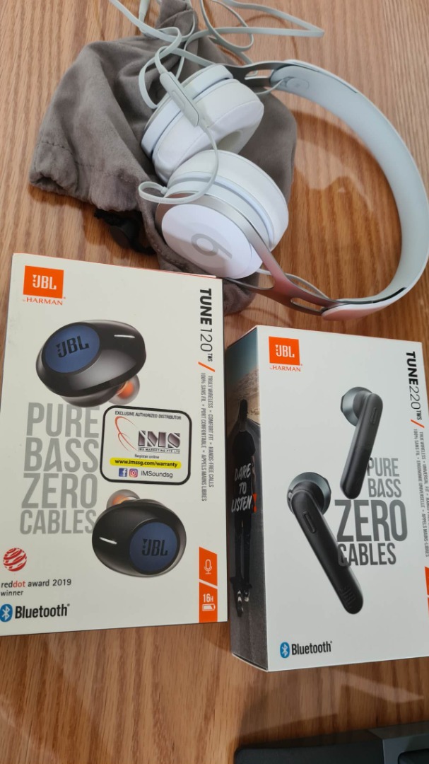 Beats & JBL headphones and earbuds, Audio, Headphones & Headsets on