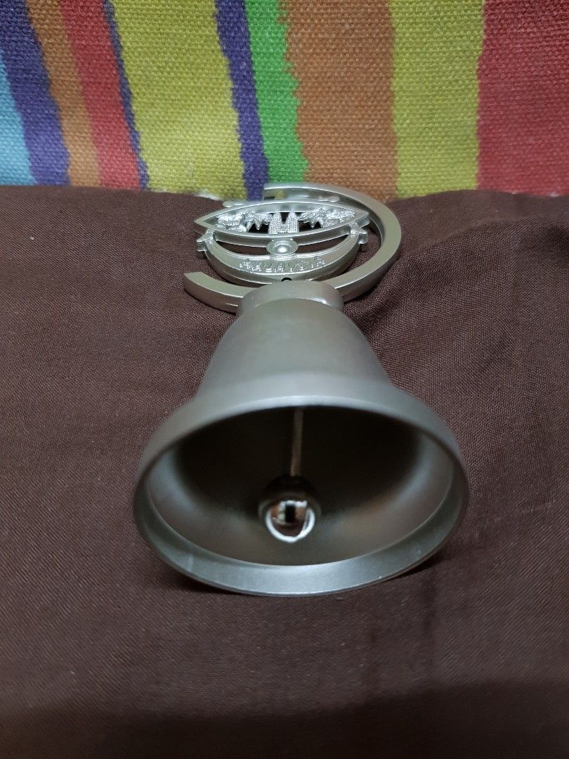 Beautiful Table bell with wau (malaysian kite) handle, Furniture & Home