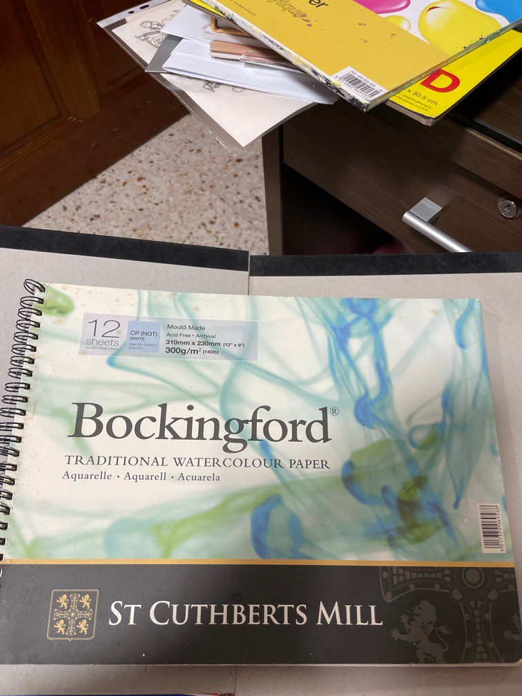 Bockingford Spiral Bound Watercolor Pad - 7 x 10, Cold Press