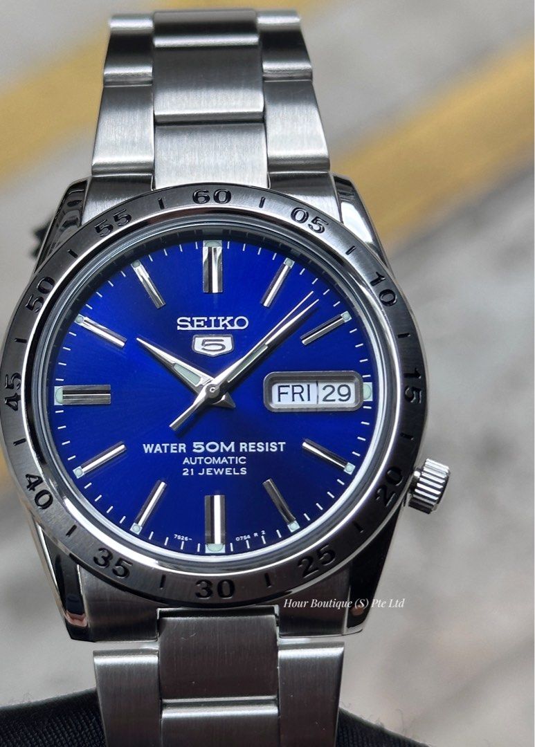Brand New Seiko 5 Explorer Blue Dial Mid Size Automatic Watch SNKD99K1,  Men's Fashion, Watches & Accessories, Watches on Carousell