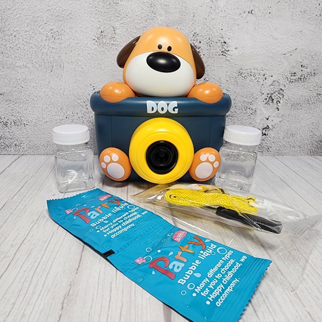 Bubble Camera Toy Animals (Category: Cameras) located in Manila. Submitted by arianne0828 (Listing ID 1214661805, Image 3). Description: brand new different animal design camera style bear dog duck unicorn hello kitty video camera style pig cat pickup binondo manila mop gcash bpi bdo cod via lalamove for metromanila.