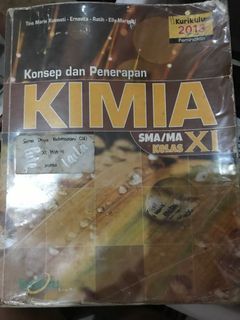 Buku Kimia Kelas XI kurikulum 2013