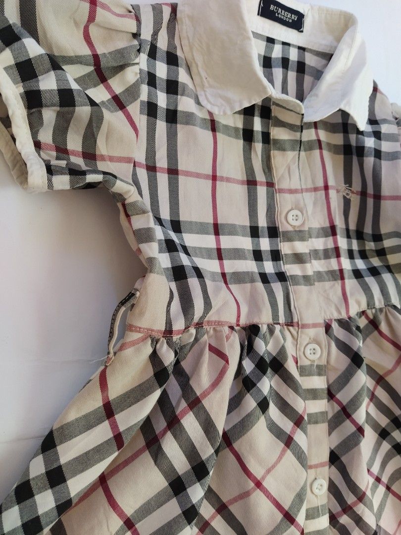 BURBERRY dress (replica) 5-6yo, Babies & Kids, Babies & Kids Fashion on  Carousell