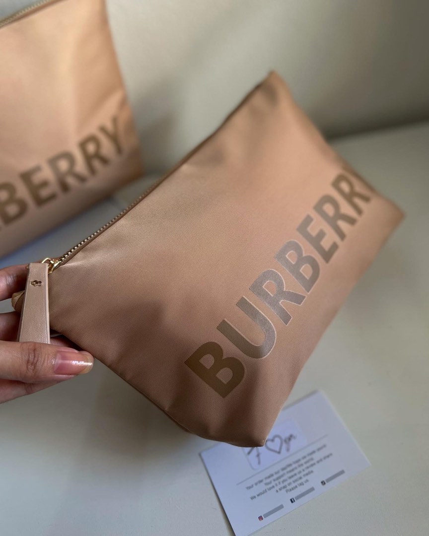Burberry pouch spacious can fit big phones photo by foya, Women's