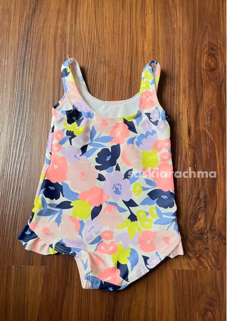 Carter s Baby Girl Floral Swimsuit Bayi Anak Baju Bayi di