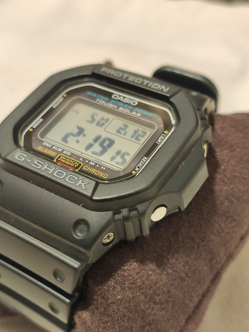 極新Casio G-Shock G-5600 太陽能tough solar 經典型號小方塊生死時速