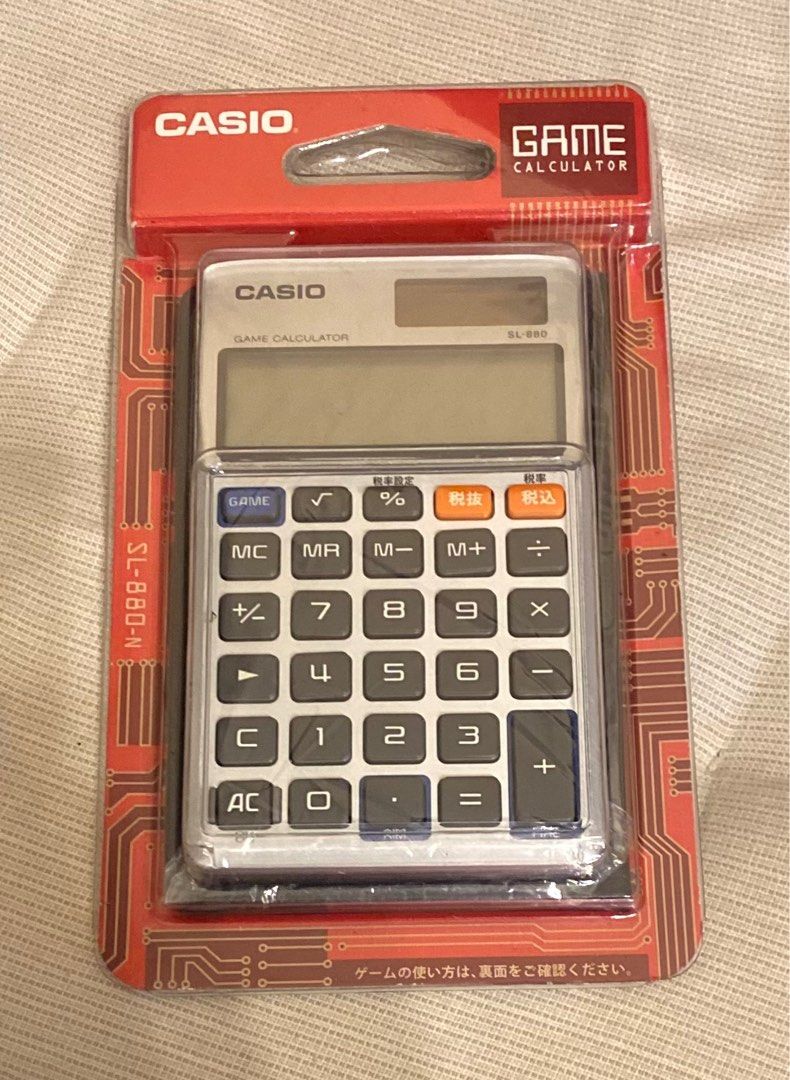 Casio sl 880 discount calculator