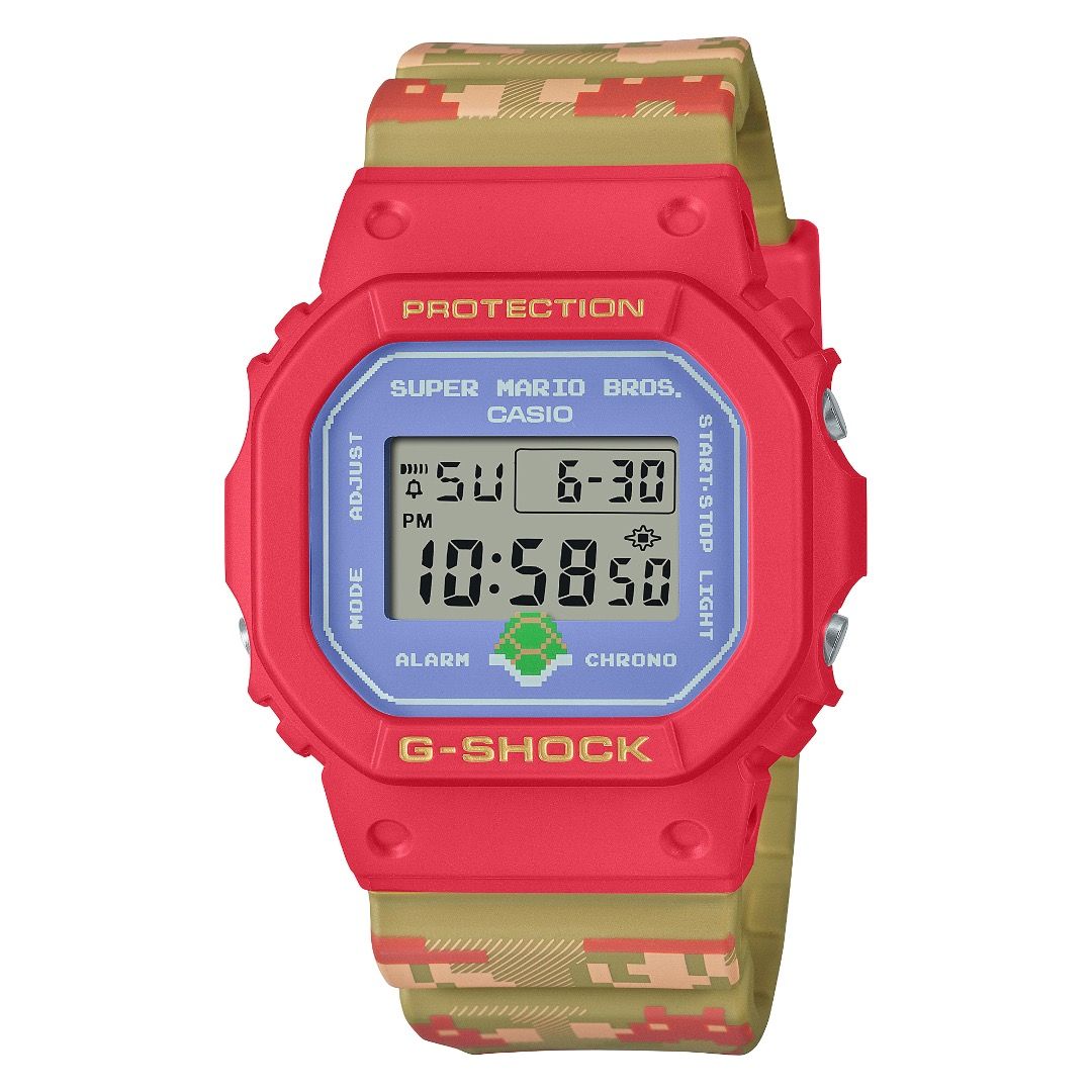 CASIO G-SHOCK DW-5600 series SUPER MARIO BROS DW-5600SMB-4 限量