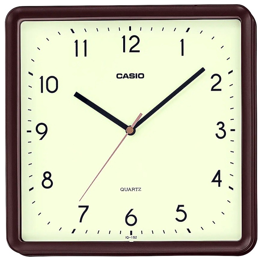 Casio Wall Clock Casio IQ05S 151 152, Furniture & Home Living, Home