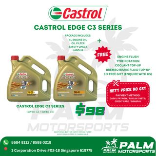 Castrol Edge - Engine Oil Servicing Promo, Car Accessories, Car ...