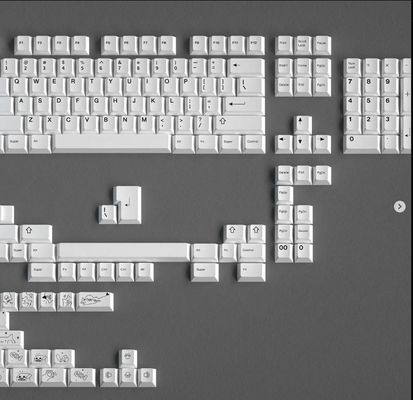 Cat PBT keycaps by Swagkeys [Fast deal, Same day meetup], Computers