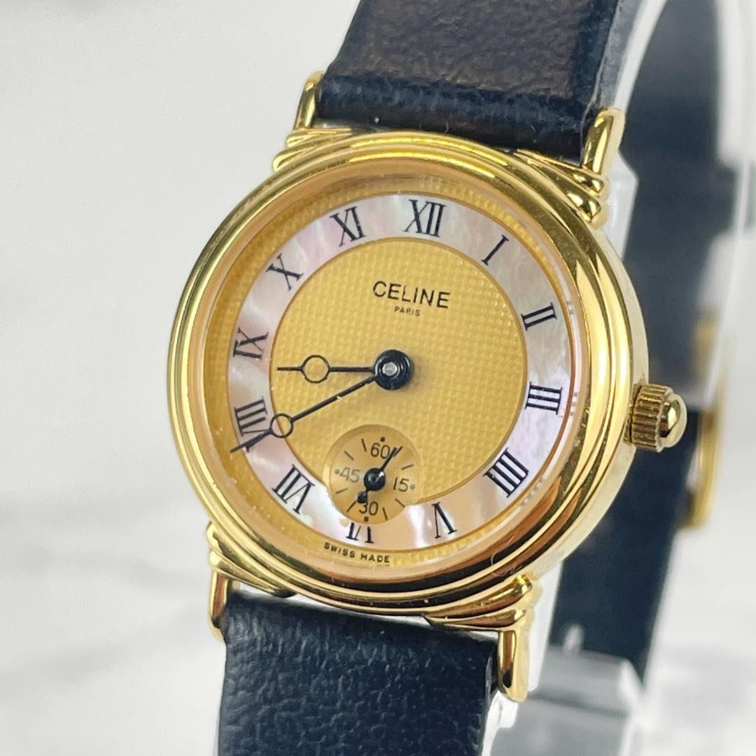 CELINE gold square watch : LE AMANC 르아망