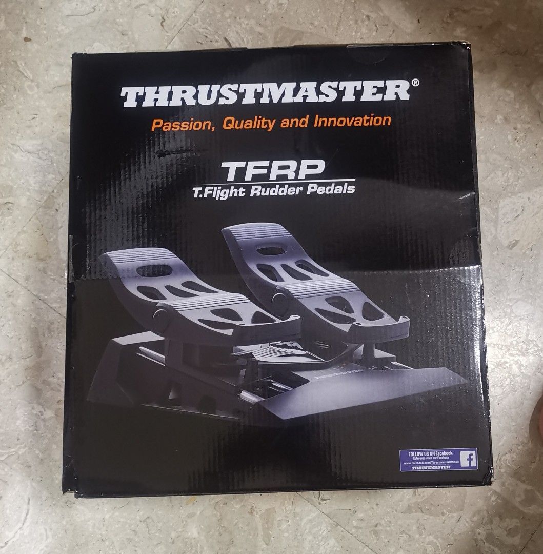 CH Yoke TFRP Thrustmaster Rudder pedal + Xplane 11, Hobbies & Toys ...